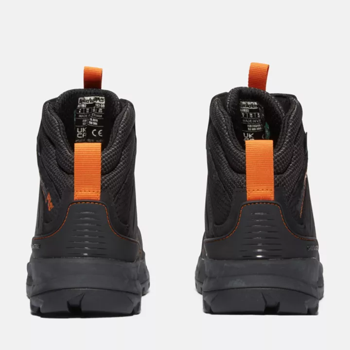 Trailwind Comp-Toe Work Hiker for Men in Black