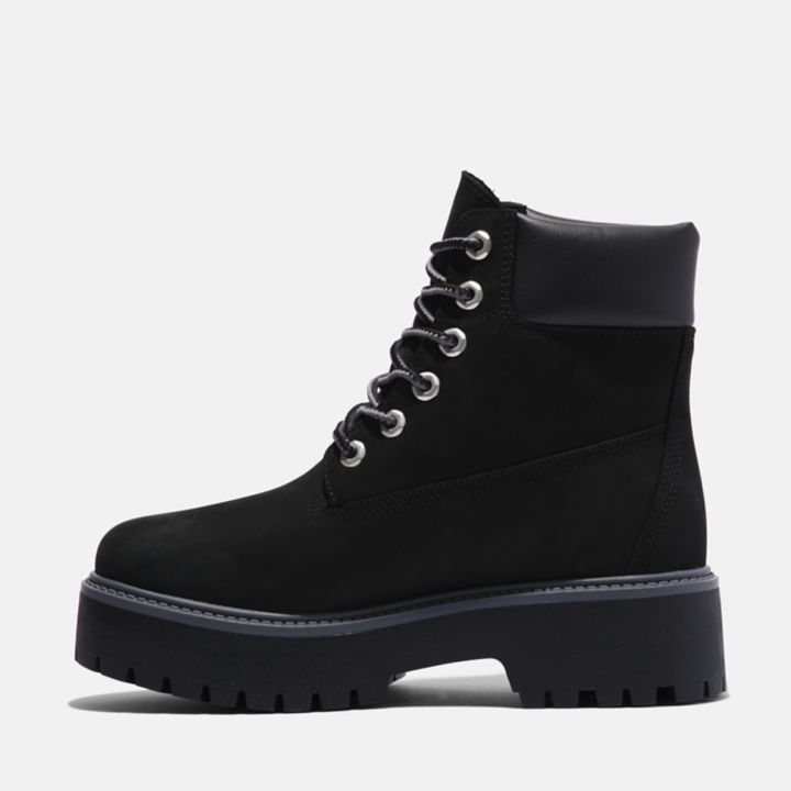 Stone Street Timberland Premium Platform Boot for Women in Black