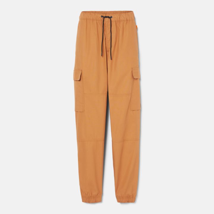 Utility Cargo Jogger for Men in Orange
