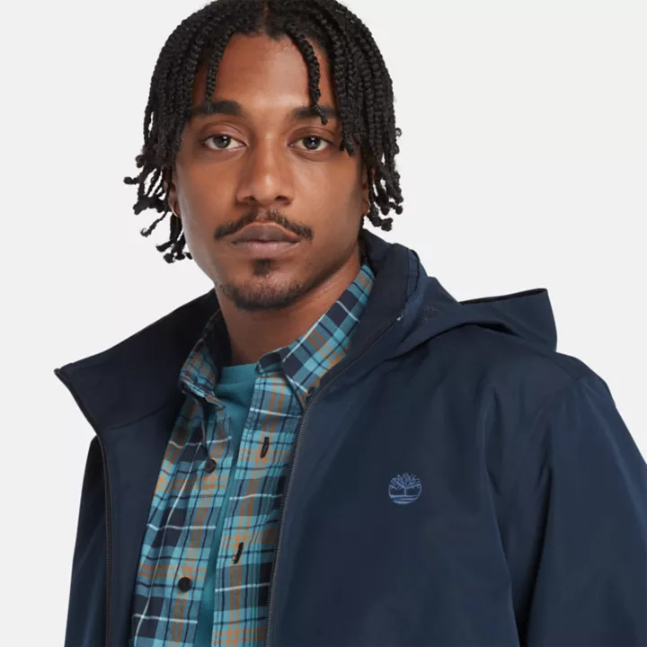 Water-Resistant Sailor Bomber for Men in Navy