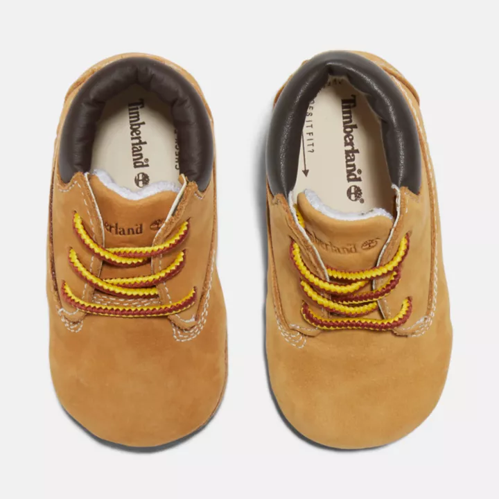 Crib Bootie for Infant in Yellow