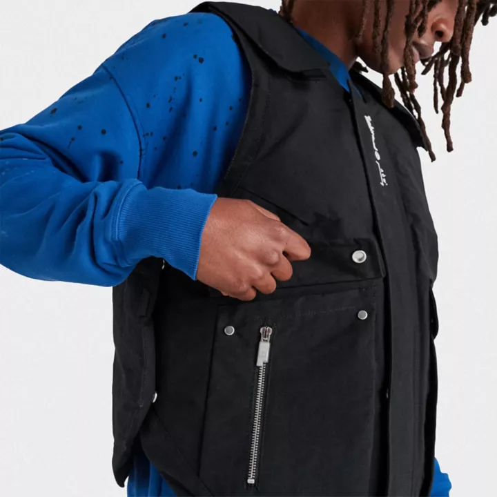 Timberland x A-Cold-Wall Padded Sleeveless Jacket in Black