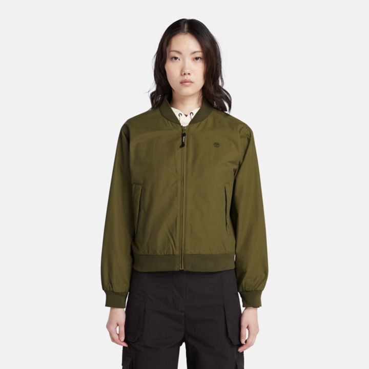 Bomber Jacket for Women in Green