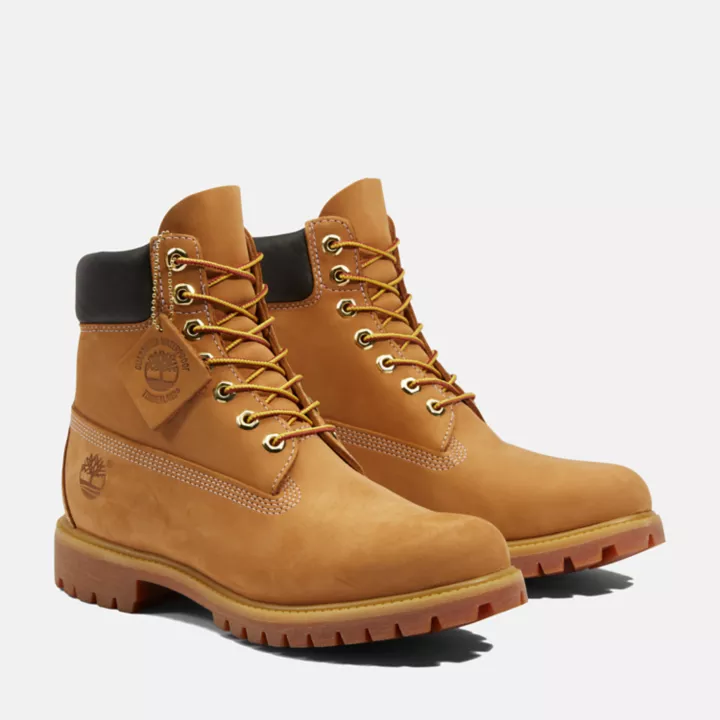 Timberland Premium 6 Inch Waterproof Boot for Men in Yellow