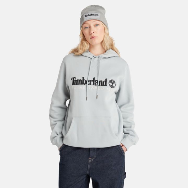 Timberland 50th Anniversary Hoodie Sweatshirt in Light Grey