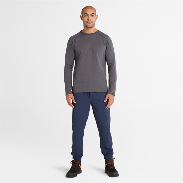 Timberland PRO Core Long-Sleeve T-Shirt for Men in Dark Grey