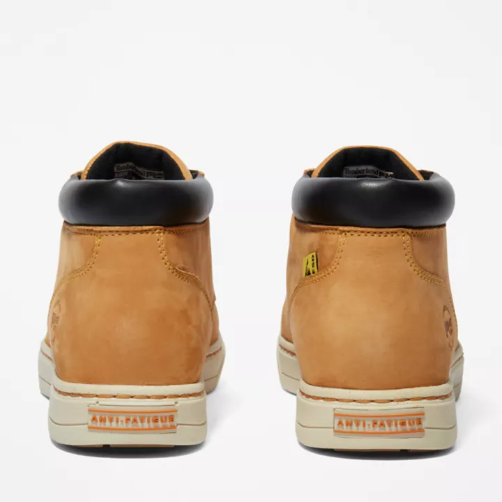 Timberland PRO Disruptor Steel-toe Chukka Work Boot for Men in Yellow