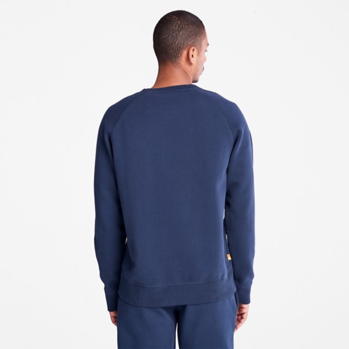 Exeter River Crewneck Sweatshirt for Men in Navy