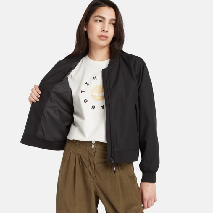 Bomber Jacket for Women in Black