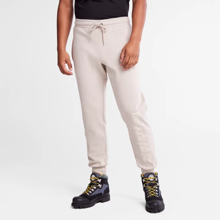 Logo Tracksuit Bottoms for Men in Grey