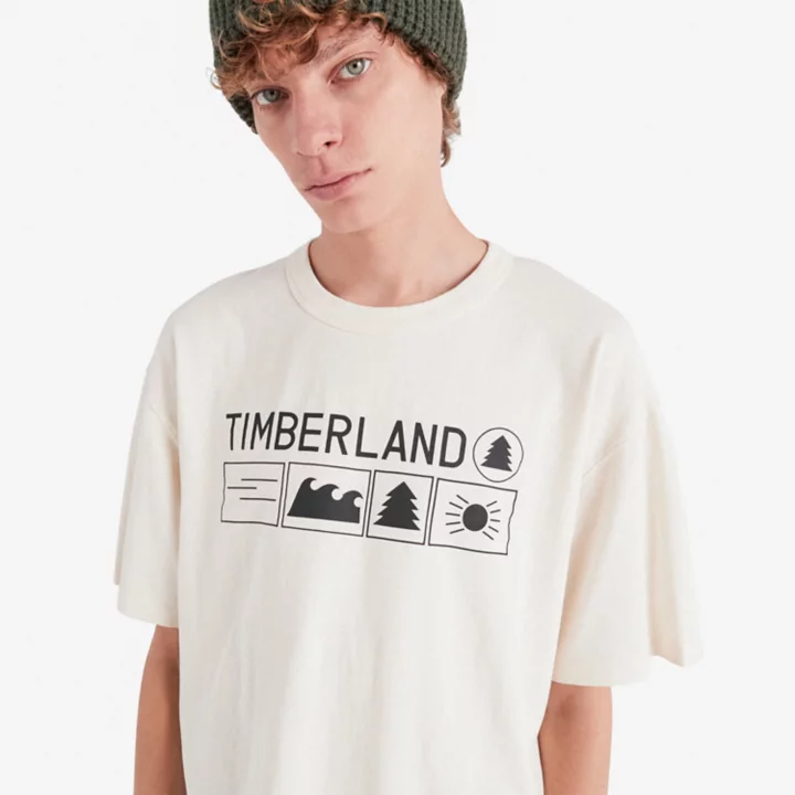 Timberland x Nina Chanel Abney T-Shirt in White