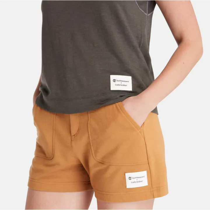 Timberland  x Icebreaker Merino Sleeveless Top for Women in Dark Grey