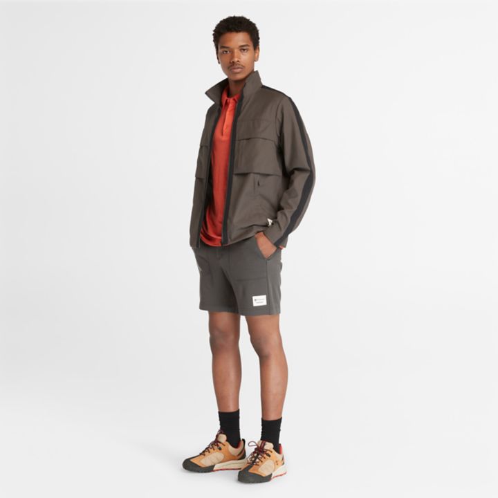 Timberland x Icebreaker Merino Terry Chino Shorts for Men in Dark Grey