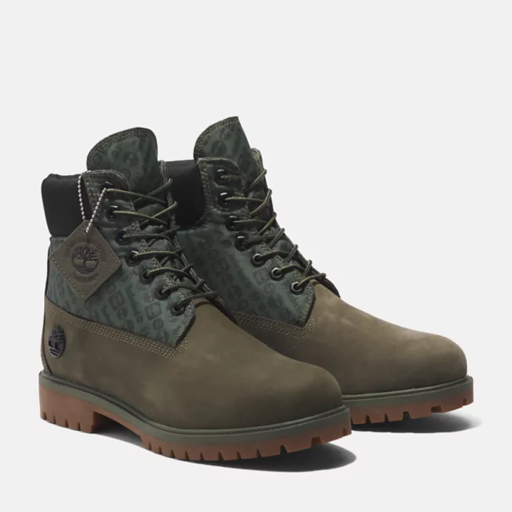 Timberland Heritage 6 Inch Boot for Men in Green