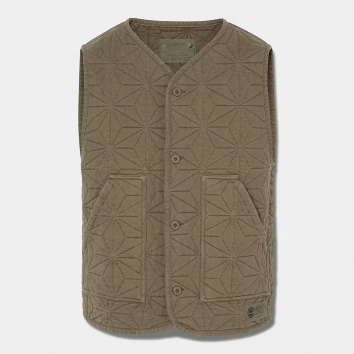 All Gender Timberland x CLOT Future73 Gilet in Dark Green