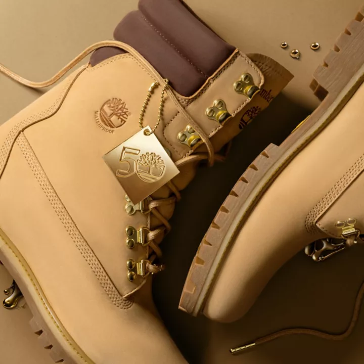 Timberland 50th Edition Butters Waterproof Super Boot for Men in Golden Butter