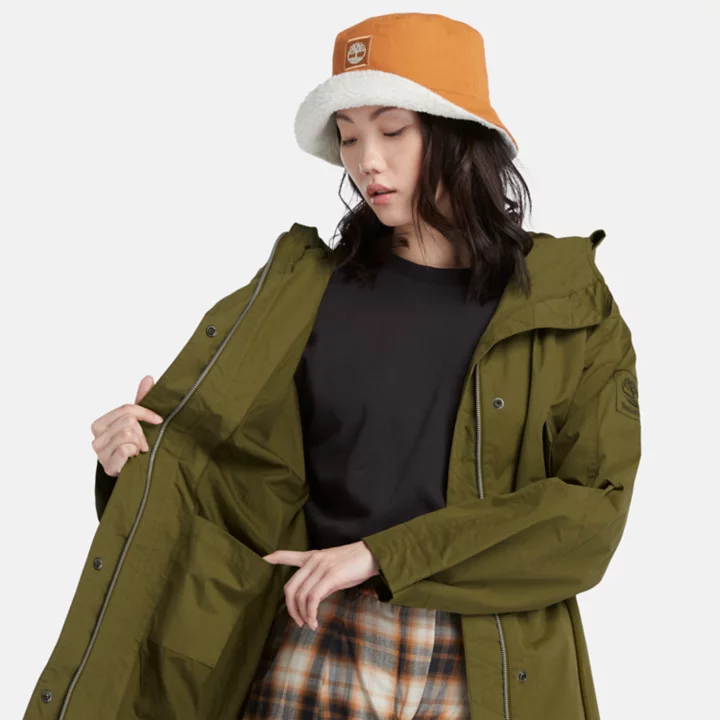 Fishtail Parka for Women in Green
