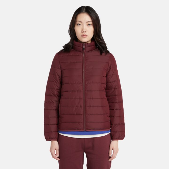 Axis Peak Jacket for Women in Burgundy