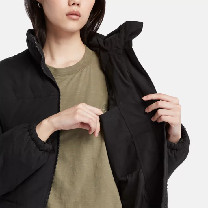 Mountain Welsh Puffer Jacket for Women in Black