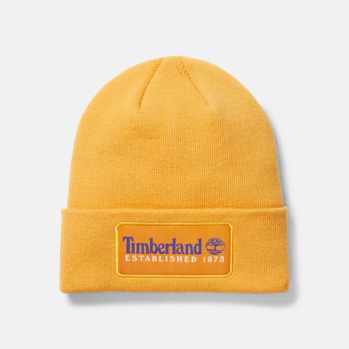 Colour Blast Beanie in Orange