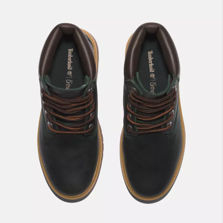 Stone Street Timberland Premium Platform Boot for Women in Dark Green