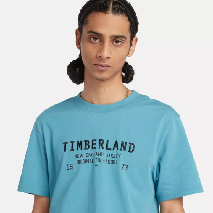 Carrier T-Shirt for Men in Light Blue