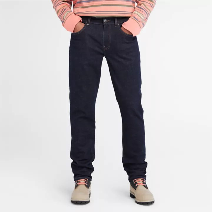 Stretch Core Jeans for Men in Indigo