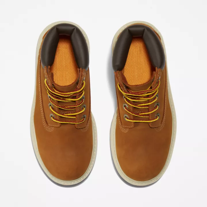 Timberland Premium 6 Inch Boot for Youth in Brown
