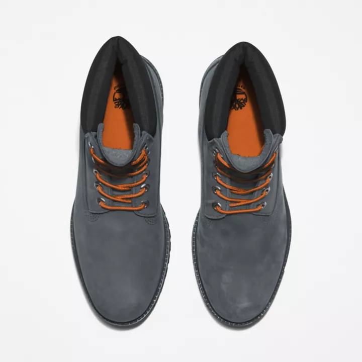 Bottine 6-inch Timberland Premium pour homme en gris/orange