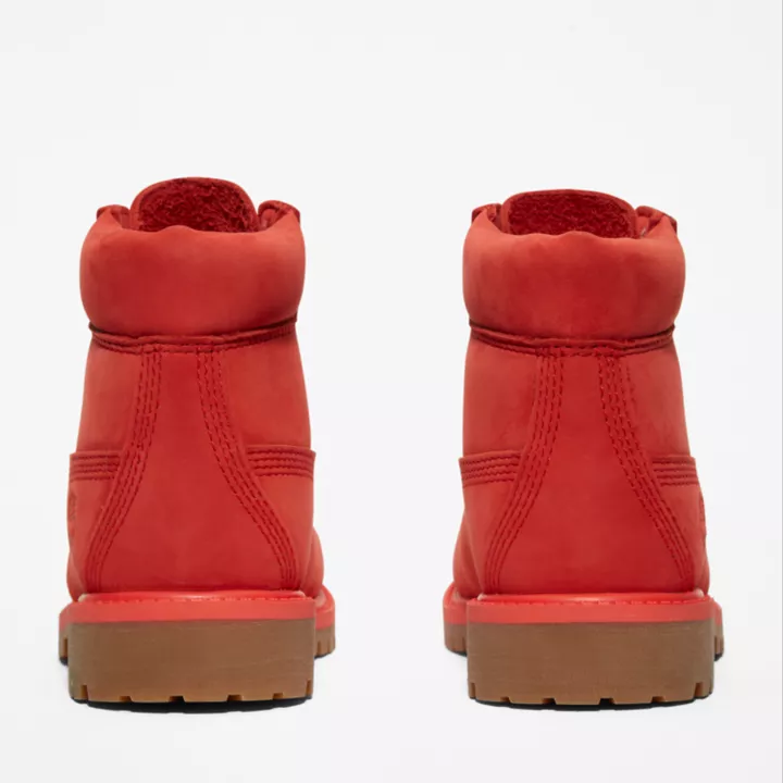 Timberland 50th Edition Premium 6-Inch Waterproof Boot for Toddler in Red
