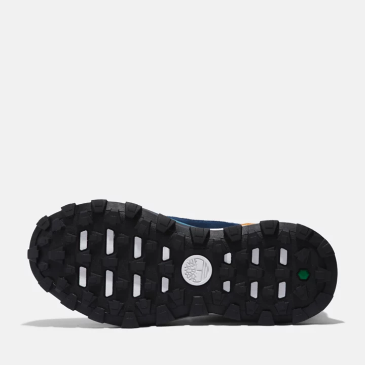 Trail Trekker Waterproof Hiking Boot for Junior in Navy