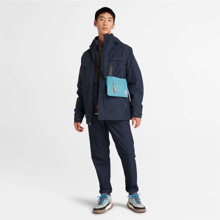 Comfort Stretch Trousers for Men in Navy