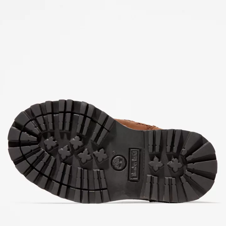 Courma Kid Warm Waterproof Boot for Toddler in Dark Brown