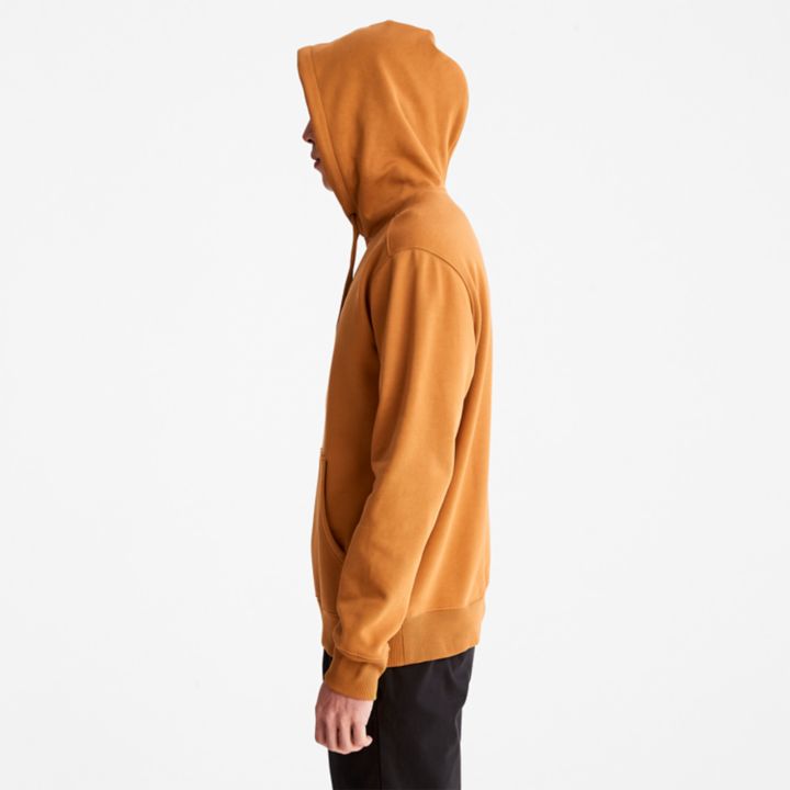 Timberland Tree Logo Hoodie for Men in Dark Yellow