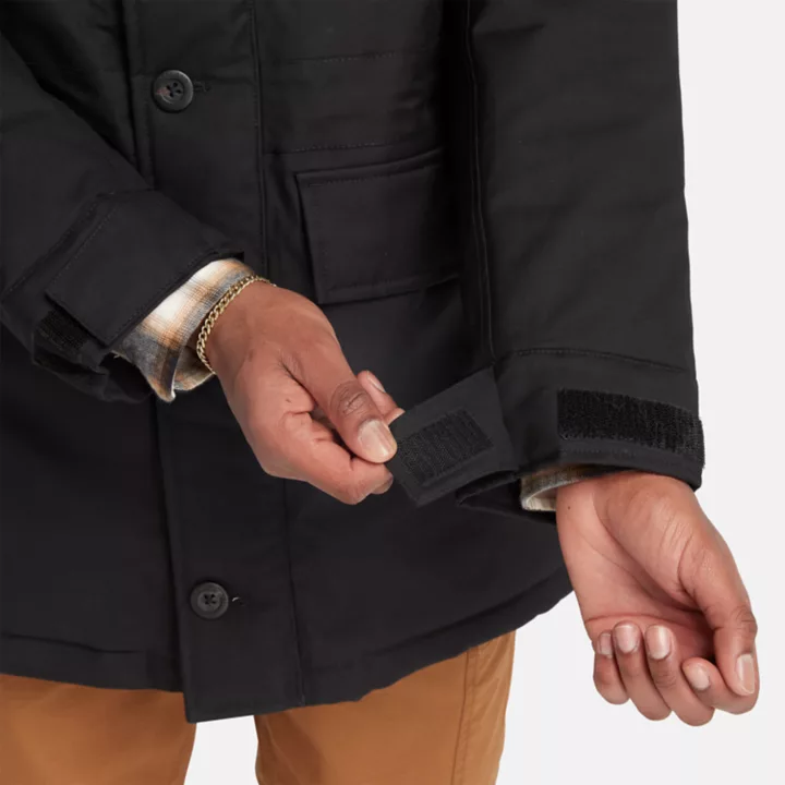 Wilmington Expedition Waterproof Parka for Men in Black