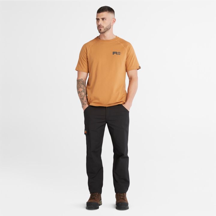 Timberland PRO Core Reflective Logo T-Shirt for Men in Dark Yellow