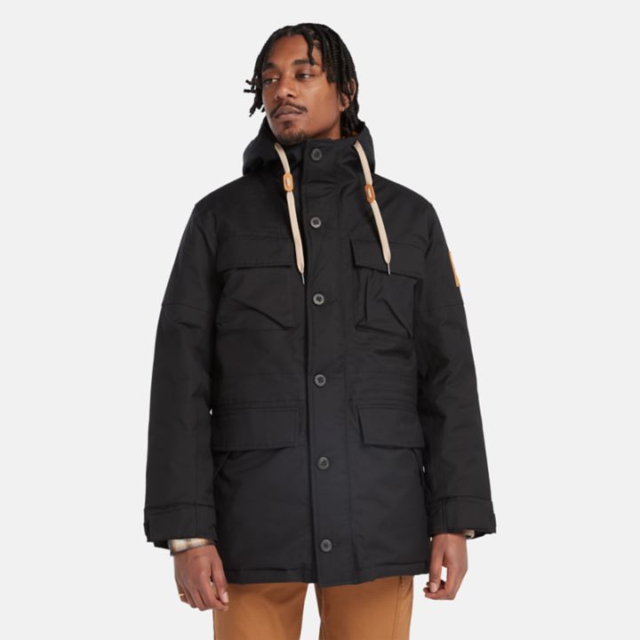 Wilmington Expedition Waterproof Parka for Men in Black