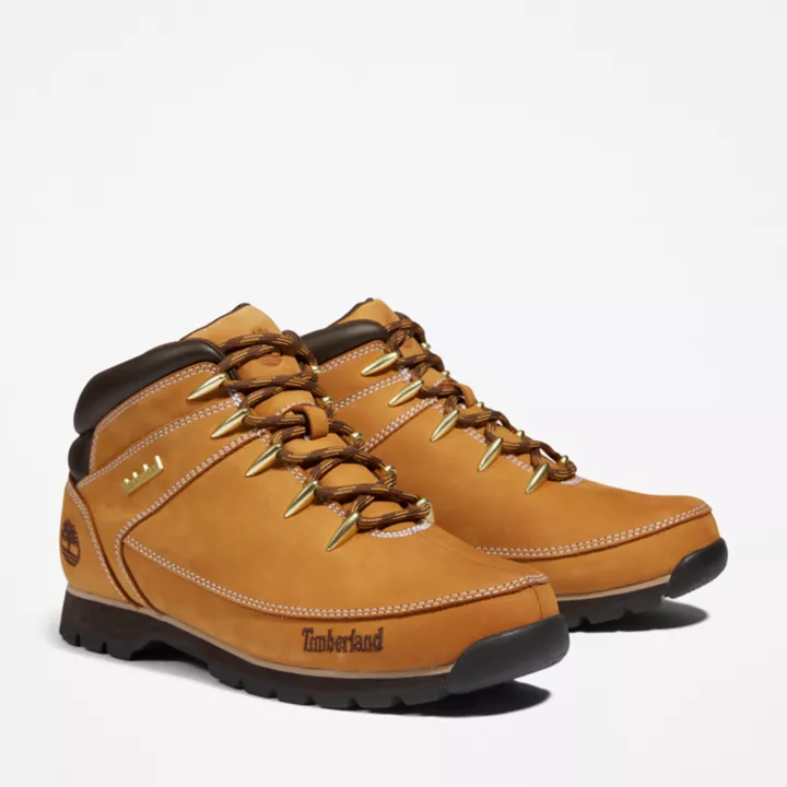 Euro Sprint Hiker for Men in Yellow Nubuck