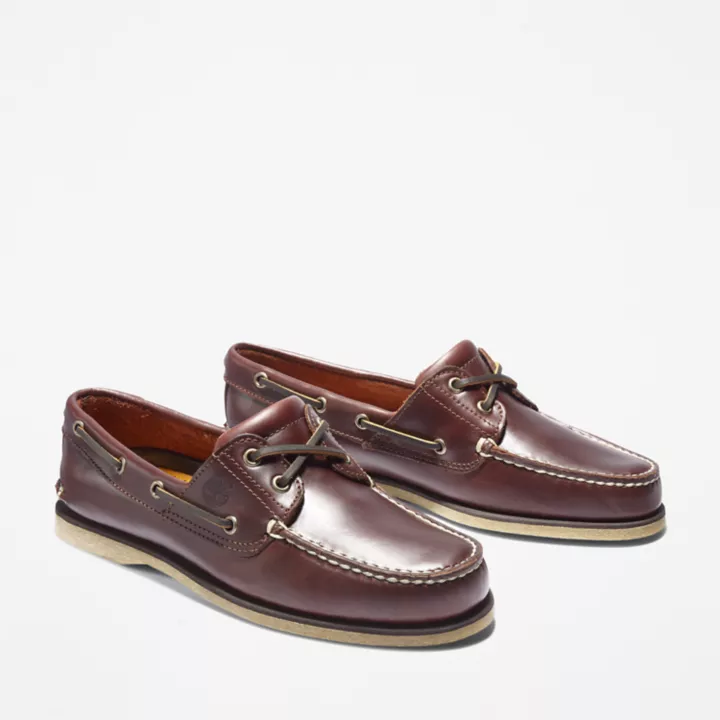 Classic Boat Shoe for Men in Brown