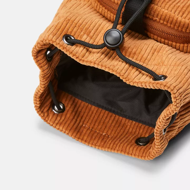 Corduroy Crossbody for Women in Brown