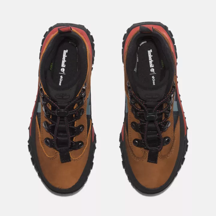 GreenStride Motion 6 Waterproof Boot for Youth in Light Brown