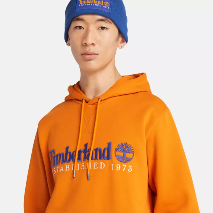 Timberland 50th Anniversary Hoodie Sweatshirt in Orange