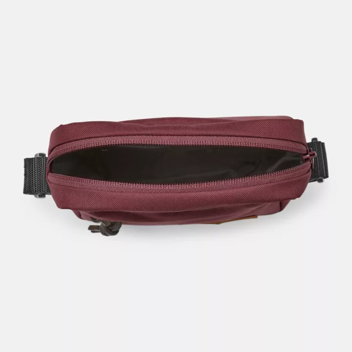 All Gender Timberland Core Crossbody in Burgundy