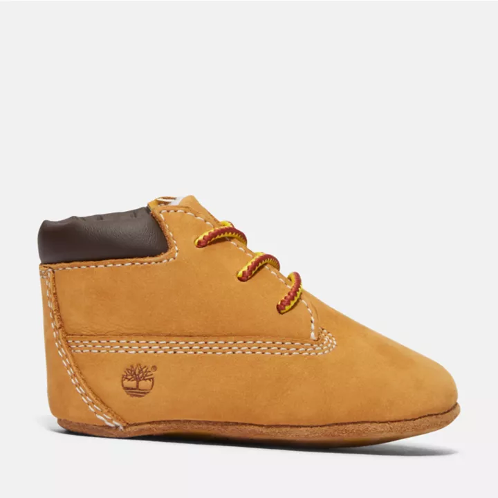 Crib Bootie for Infant in Yellow