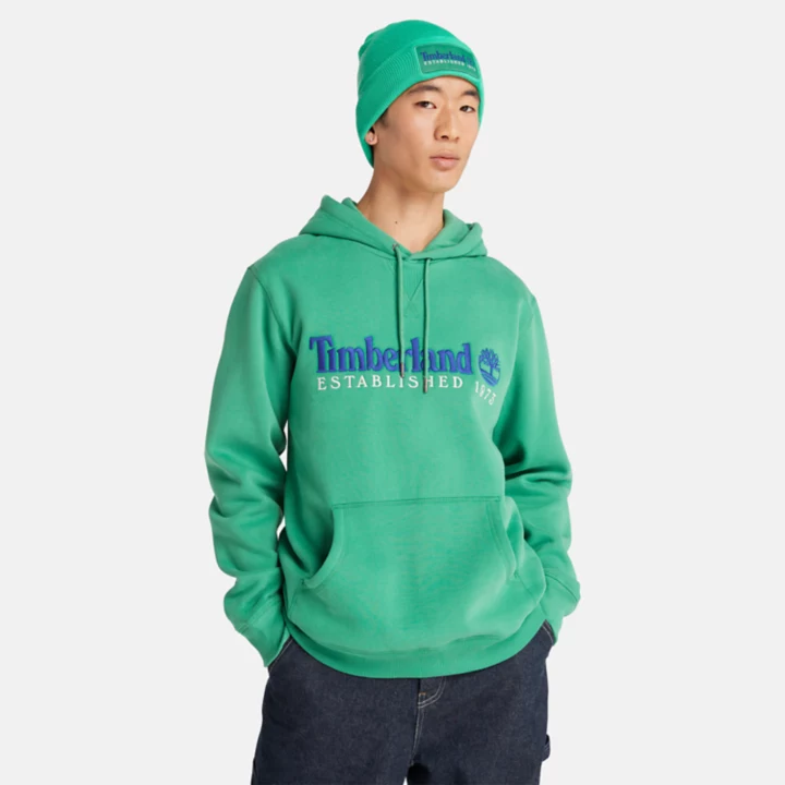 Timberland 50th Anniversary Hoodie Sweatshirt in Green