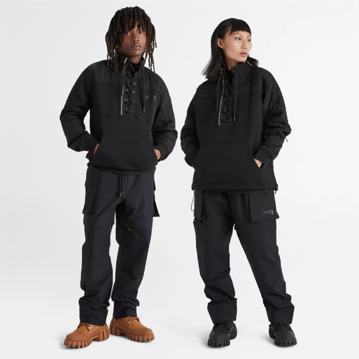 Timberland x Humberto Leon Funnel-neck Sweatshirt in Black