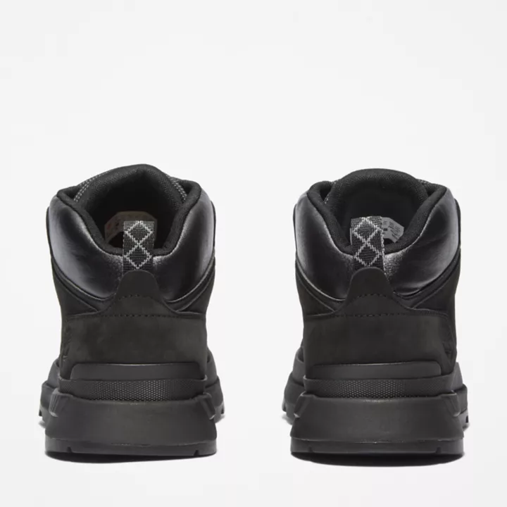 Field Trekker Hiking Boot for Men in Monochrome Black