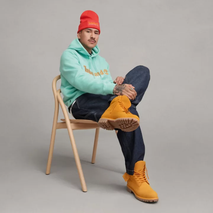 Timberland 50th Edition Premium 6-Inch Waterproof Boot for Men in Orange