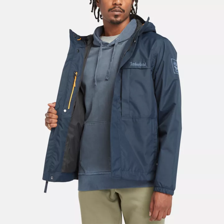 Benton Shell Jacket for Men in Navy