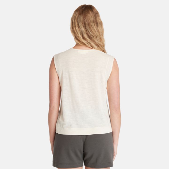 Timberland  x Icebreaker Merino Sleeveless Top for Women in White